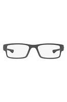 Oakley Airdrop 57mm Rectangular Optical Glasses in Light Grey at Nordstrom