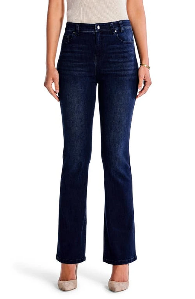 NIC+ZOE High Waist Bootcut Jeans in Twilight at Nordstrom, Size 30