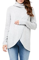 Ripe Maternity Cowl Neck Maternity/Nursing Sweater at Nordstrom,