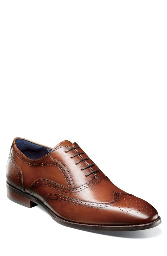 Stacy Adams Kaine Wingtip Oxford Cognac at Nordstrom,