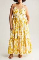 Nordstrom Tie Back Tiered Maxi Dress at Nordstrom,