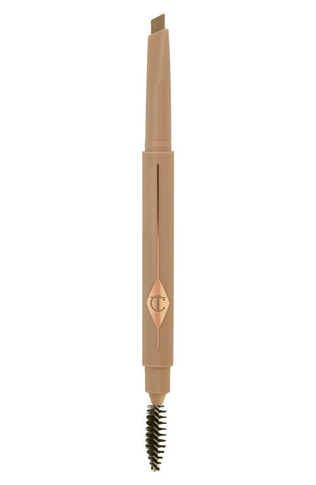 Charlotte Tilbury Brow Lift Refillable Eyebrow Pencil in Taupe at Nordstrom