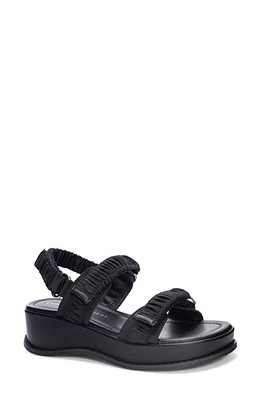 Chinese Laundry Cashy Platform Wedge Sandal Black at Nordstrom,