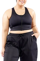 TomboyX Racerback Zip Bikini Top at Nordstrom,