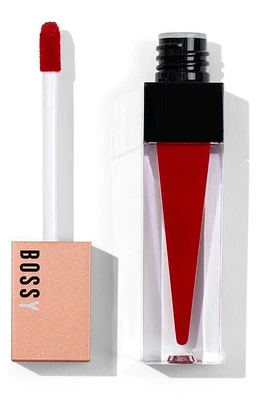 BOSSY COSMETICS Power Women Essentials Liquid Lipstick in Faith at Nordstrom