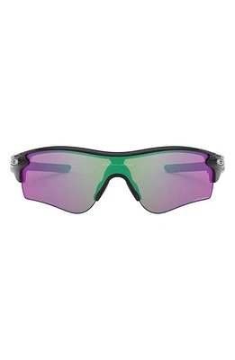 Oakley RadarLock Path 38mm Wrap Sunglasses in Shiny Black at Nordstrom