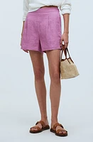 Madewell Clean Linen Pull-On Shorts at Nordstrom,