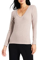 NIC+ZOE Perfect Rib Top Macaroon at Nordstrom,