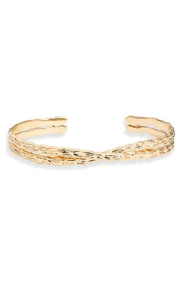 Gas Bijoux Mini Liane Cuff Bracelet in Gold at Nordstrom