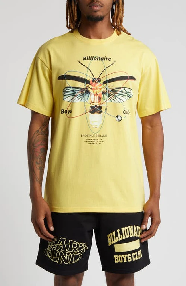 Billionaire Boys Club Glow Graphic T-Shirt Lemon Drop at Nordstrom,