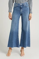 FRAME Le Palazzo High Waist Crop Wide Leg Jeans at Nordstrom,