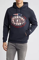 BOSS x NFL Touchback Graphic Hoodie New England Patriots Dark Blue at Nordstrom,