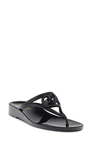 Valentino Garavani VLOGO Jelly Wedge Flip Flop at Nordstrom,