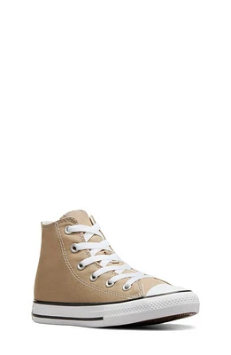 Converse Kids' Chuck Taylor All Star High Top Sneaker Nomad Khaki/White/Black at Nordstrom, M