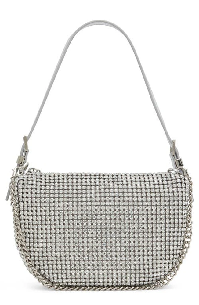 ALDO Misterax Shoulder Bag in Silver at Nordstrom