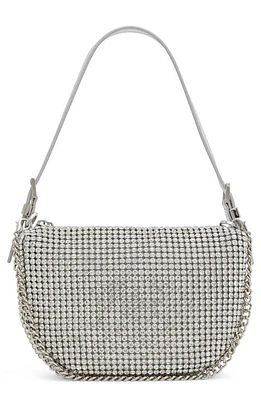 ALDO Misterax Shoulder Bag in Silver at Nordstrom