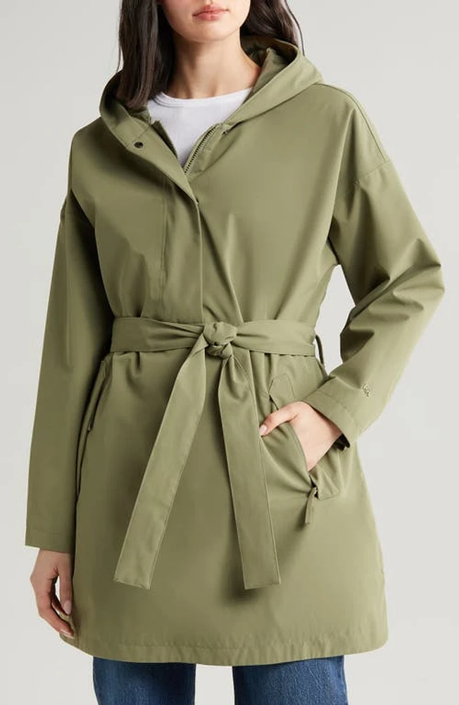 Helly Hansen Lilja Waterproof Raincoat Lav Green at Nordstrom,