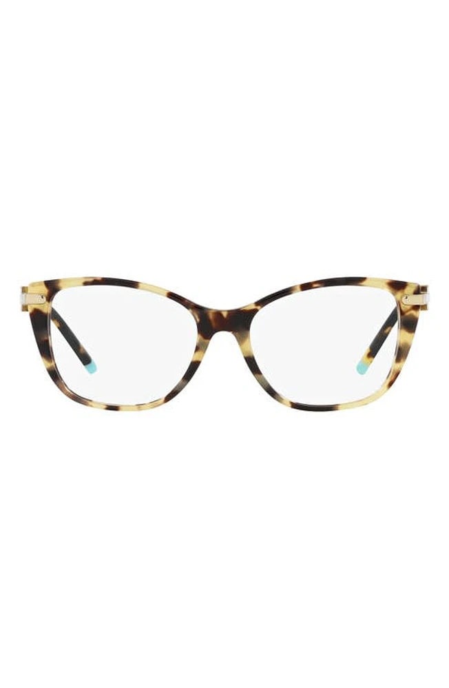 Tiffany & Co. 54mm Butterfly Optical Glasses in Dark Havana at Nordstrom