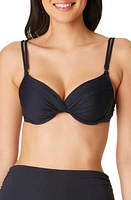 Rod Beattie Kore Underwire Bikini Top Black at Nordstrom,