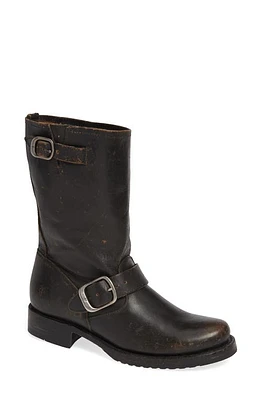 Frye 'Veronica' Short Boot Black Brush Off Leather at Nordstrom,