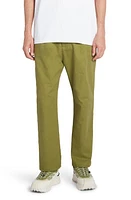 Moncler Cotton Sateen Sport Pants Olive Amber at Nordstrom,