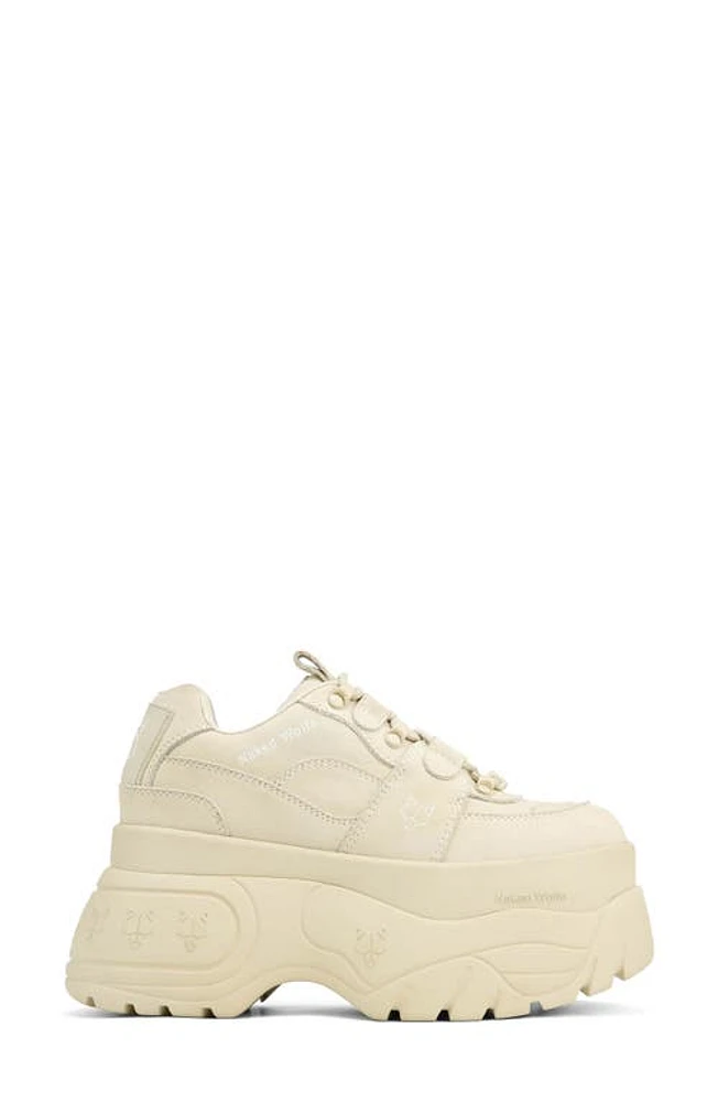 NAKED WOLFE Sinner Chunky Sneaker Oat at Nordstrom,