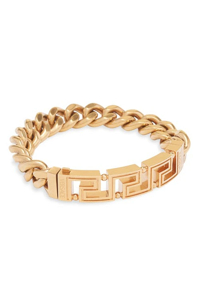 Versace Men's Greca Chain Bracelet Gold at Nordstrom,