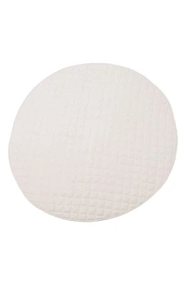 Poppyseed Play Linen Round Play Mat in at Nordstrom