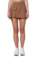 BLANKNYC Garment Dye Cargo Skort Walnut Cake at Nordstrom,