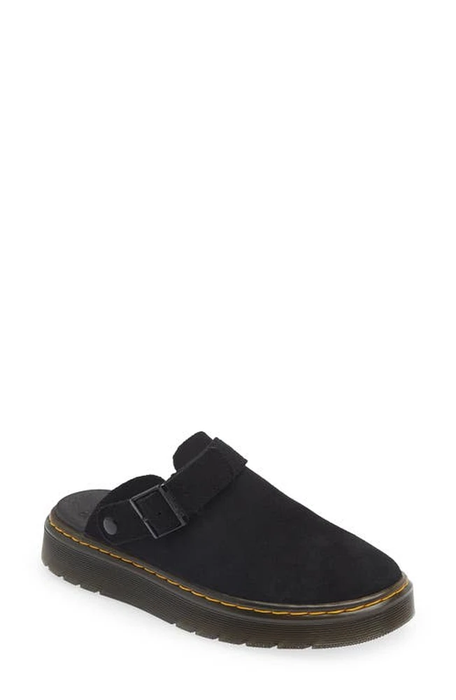 Dr. Martens Carlson Convertible Slingback Platform Mule Black Eh Suede at Nordstrom,