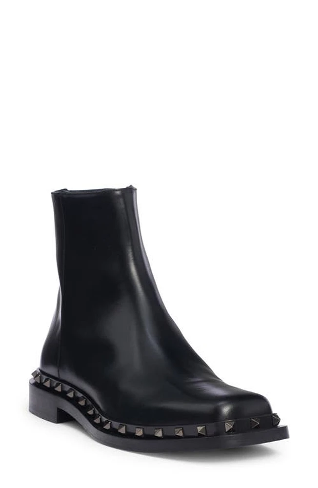 Valentino Garavani Rockstud Ankle Boot Nero at Nordstrom,