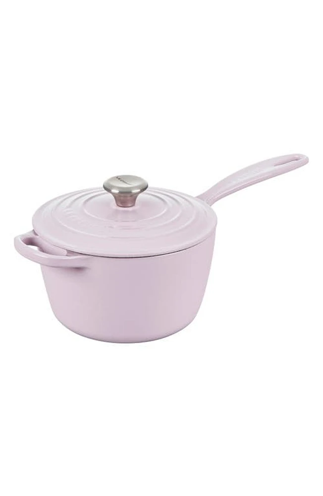 Le Creuset Signature 1.75-Quart Enameled Cast Iron Saucepan in Shallot at Nordstrom