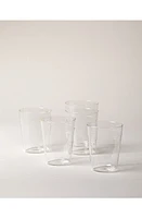 Farmhouse Pottery Set of 6 Drinking Glasses in Clear at Nordstrom