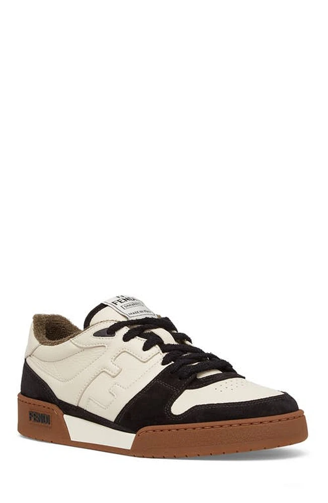 Fendi FF Match Sneaker Nero/Milk/Nero at Nordstrom,