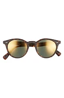 Oliver Peoples Romare 50mm Phantos Sunglasses in Brown at Nordstrom