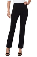 Liverpool Los Angeles Pearl High Waist Flare Leggings Black at Nordstrom,