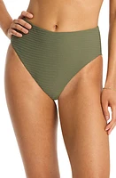 Sea Level Retro High Waist Bikini Bottoms at Nordstrom, Us