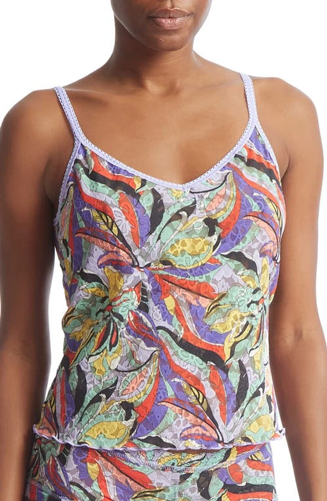 Hanky Panky Daily Lace Print Camisole Summer Solstace at Nordstrom,