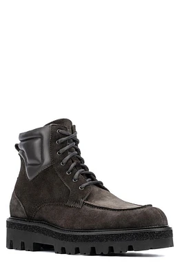 Aquatalia Fortino Water Repellent Boot Smoke/Dark Brown at Nordstrom,