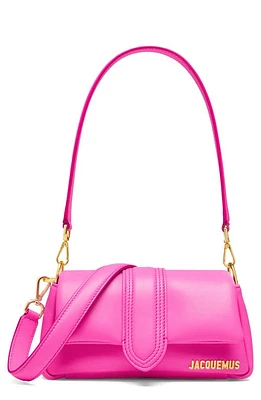 Jacquemus Le Petite Bambimou Satchel in Neon Pink 434 at Nordstrom