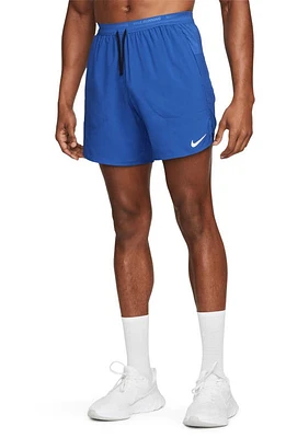 Nike Dri-FIT Stride Unlined Running Shorts in Game Royal/Black at Nordstrom, Size Xx-Large