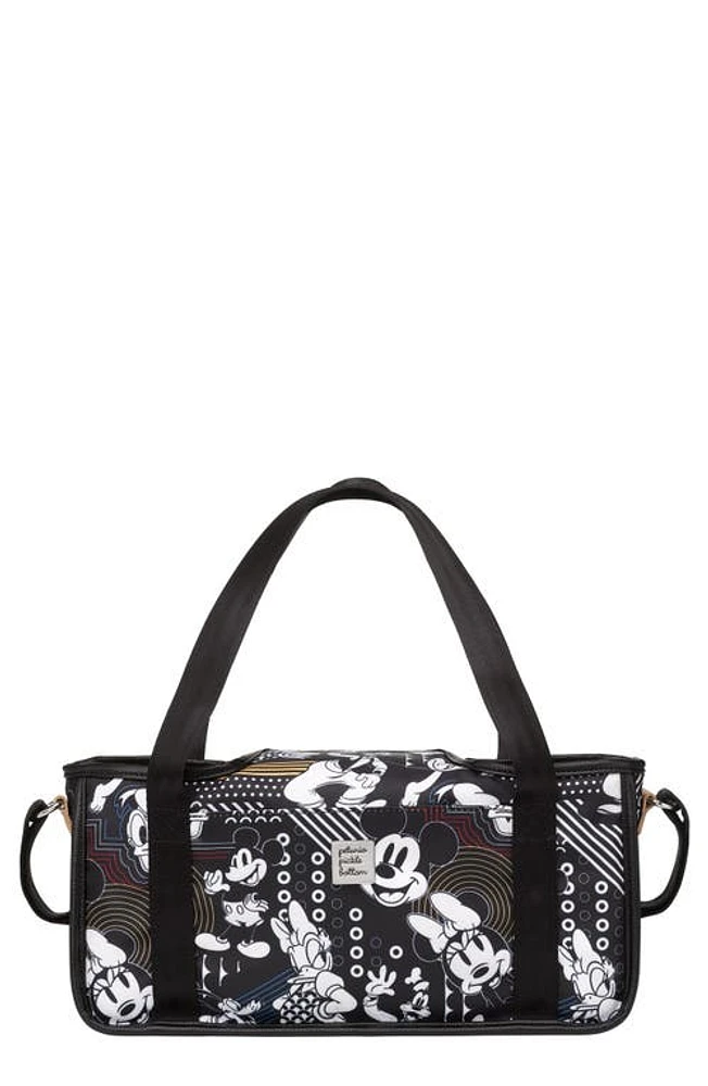 Petunia Pickle Bottom x Disney Mickey & Friends Wander Stroller Caddy in Black at Nordstrom