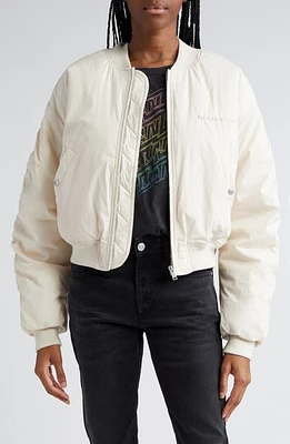 Isabel Marant Étoile Bessime Bomber Jacket Beige at Nordstrom, Us