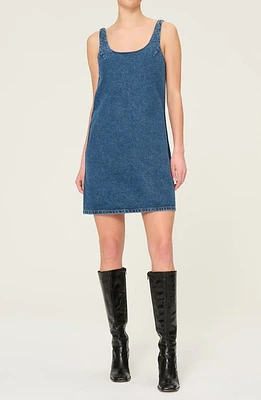 DL1961 Adeline Sleeveless Denim Minidress North Beach at Nordstrom,