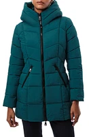 Bernardo Hooded Water Resistant Puffer Jacket at Nordstrom,