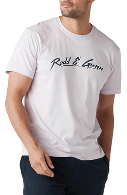 Rodd & Gunn Clandeboye Cotton Logo Tee in Lilac at Nordstrom, Size Medium