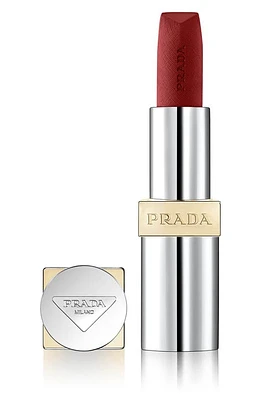 Prada Monochrome Hyper Matte Refillable Lipstick in B03 Mahogany - Maroon Brown at Nordstrom