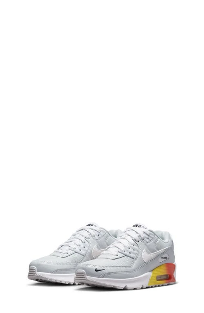 Nike Kids' Air Max 90 Sneaker Platinum/Cosmic Clay/White at Nordstrom, M