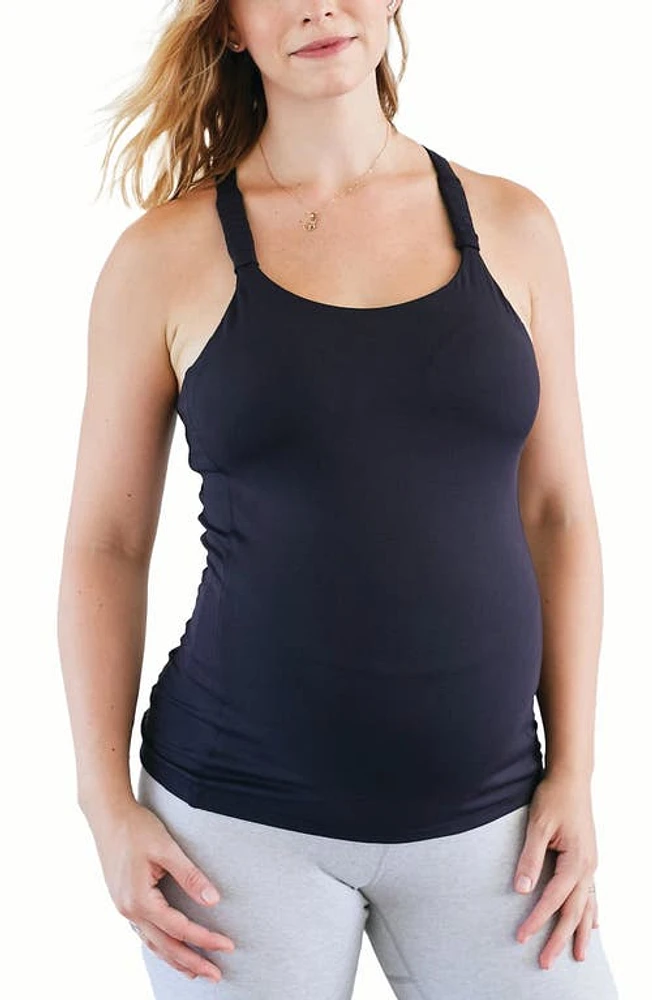 Anook Athletics Ruby Maternity/Nursing Sports Tank Char at Nordstrom,