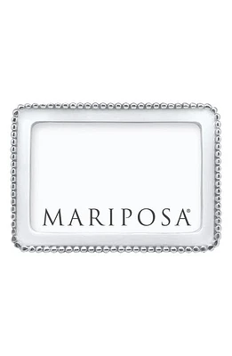 Mariposa Beaded Sand Cast Aluminum Picture Frame in at Nordstrom